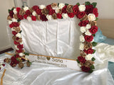 Stunning Wedding Selfie Board with flowers . Guaranteed to make your big day special. - Asian Party Wear