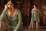 AMAZING NEW INDIAN WEDDING GHARARA SUIT - Asian Party Wear