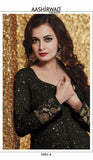 Black Indian Party Suit Fancy Designer Salwar Kameez - Asian Party Wear