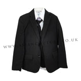 WEDDING BOYS SUIT BLACK 5 PIECE SUIT - Asian Party Wear