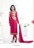 HOT PINK KASEESH MAHARANI JACKET STYLE PARTY WEAR SUIT - Asian Party Wear