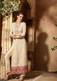 3106 CREAM MAISHA INFINITY EMBROIDERED EID SUIT - Asian Party Wear