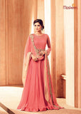 ZMS4501 PINK MAISHA MASKEEN WEDDING WEAR GOWN - Asian Party Wear