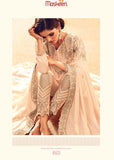 4503 PEACH MAISHA MASKEEN PARTY WEAR SUIT WITH PENCIL STYLE TROUSER - Asian Party Wear