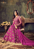 MZ4702 HOT PINK MAISHA AZARA BRIDAL WEDDING WEAR LEHENGA - Asian Party Wear