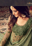 MZ4703 GREEN MAISHA AZARA BRIDAL WEDDING WEAR LEHNGA - Asian Party Wear