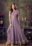 MZ4707 PURPLE MAISHA AZARA BRIDAL WEDDING WEAR DRESS - Asian Party Wear