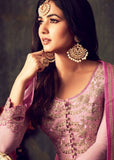 ZMZ4708 PINK MAISHA AZARA WEDDING WEAR DRESS - Asian Party Wear