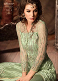 GREEN MOHINI GLAMOUR VOL 34 SEMI STITCHED DESIGNER SALWAR SUIT - Asian Party Wear