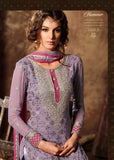 PURPLE MOHINI GLAMOUR VOL 34 SEMI STITCHED DESIGNER SALWAR SUIT - Asian Party Wear