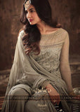 GREY DESIGNER SHARARA GHARARA SUIT - Asian Party Wear