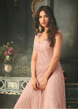 Pink Indian Party Wear Asian Anarkali Wedding Bridal Dress - Asian Party Wear