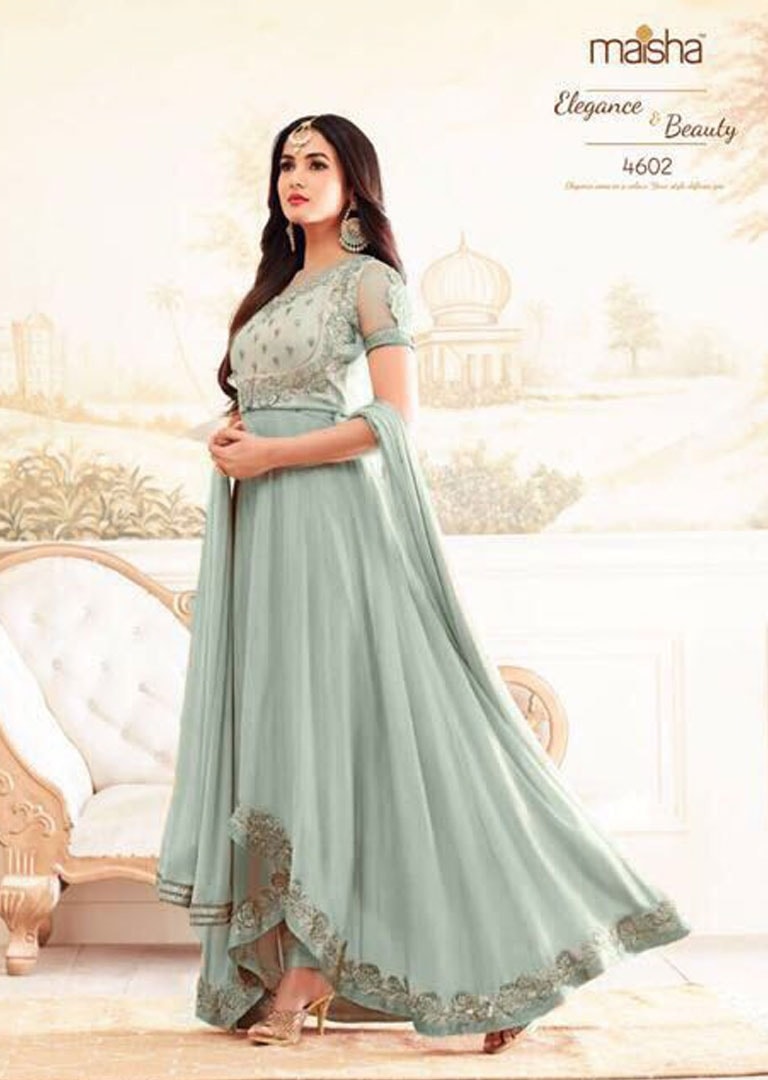 Grey Color Bridal Wedding Designer lehenga choli for Women with high  quality embroidery work party wear lehenga choli Indian Women - sethnik.com