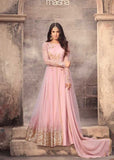 5203 PINK MAISHA ZUAAN WEDDING WEAR GOWN - Asian Party Wear