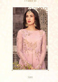 5203 PINK MAISHA ZUAAN WEDDING WEAR GOWN - Asian Party Wear