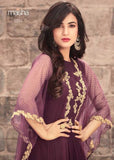 5204 PURPLE MAISHA ZUAAN WEDDING WEAR GOWN - Asian Party Wear