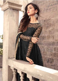 5207 BLACK MAISHA ZUAAN WEDDING WEAR GOWN - Asian Party Wear