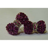 DESIGNER INSPIRED BOW TIE DESIGN CRYSTAL EARRINGS IN SIX DIFFERENT COLOURS - Asian Party Wear