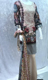 Traditional Pakistani Style Readymade Salwar Suit - Asian Party Wear