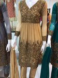 FANCY PAKISTANI READYMADE CHURIDAAR DESIGNER SUITS - Asian Party Wear