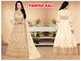 BRIDAL RECEPTION WEDDING DRESSES (6 colours) - Asian Party Wear