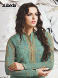 Green Pakistani Suit Designer Outfit - Asian Party Wear