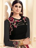 Black & Beige Pakistani Wedding Lehenga - Asian Party Wear