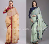 ZACS-859 INDIAN PARTY WEAR DESIGNER READYMADE SAREE - Asian Party Wear