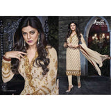 Beige AV7815 Stunning Avon With Sushmita Wedding Wear - Asian Party Wear