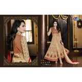 Beige 11001-B Ethnic Culture Gorgeous Wedding Dress - Asian Party Wear