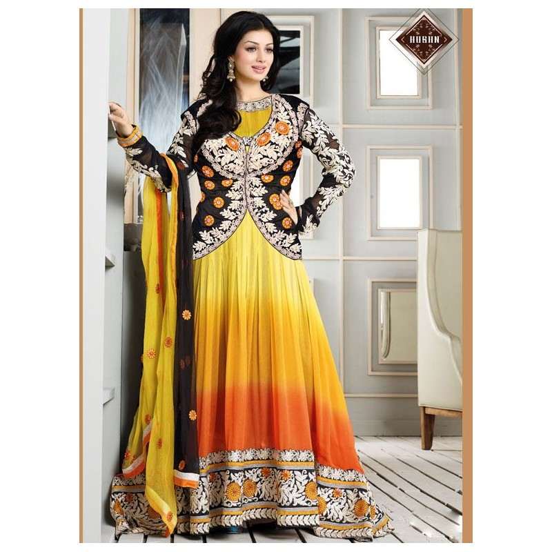 BLACK ANARKALI SUIT - BOLLYWOOD AYESHA TAKIA "HUSAN" ANARKALI SUIT IN UK |Asian Couture BLACK ANARKALI SUIT - BOLLYWOOD AYESHA TAKIA "HUSAN" ANARKALI SUIT IN UK |Asian Couture