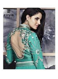 ZCM11003 Light Green Zoya Colour Maxi Suit - Asian Party Wear