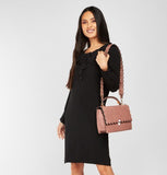 Women's Black Designer Dress - Asian Party Wear