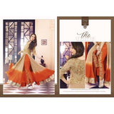 Cream Show Stopper 3 Malaika Wedding Wear (MAK-3704) - Asian Party Wear