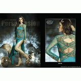 D.No.5002 Blue Dreamz Designer Party Wear - Asian Party Wear