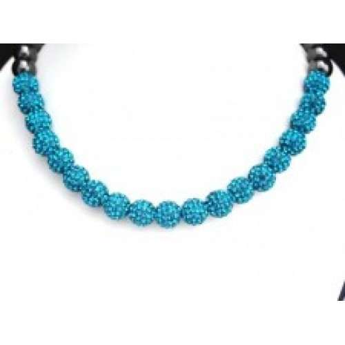 FULL NEW TUQUIOSE REAL CRYSTAL  NECKLACE - Asian Party Wear