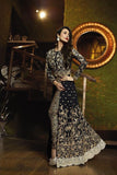 6203 BLACK GLOSSY MALAIKA ARORA KHAN WEDDING WEAR GEORGETTE SUIT - Asian Party Wear