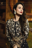 6203 BLACK GLOSSY MALAIKA ARORA KHAN WEDDING WEAR GEORGETTE SUIT - Asian Party Wear