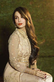 6204 SUNLIGHT BEIGE GLOSSY MALAIKA ARORA KHAN WEDDING WEAR GEORGETTE SUIT - Asian Party Wear