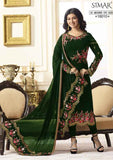 GREEN SIMAR REENAZ AYESHA TAKIA PARTY WEAR ELEGANT SALWAR SUIT - Asian Party Wear