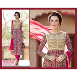 H5405 Purple HEER KIMORA WEDDING WEAR - Asian Party Wear