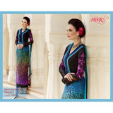 H5407 Blue HEER KIMORA WEDDING WEAR - Asian Party Wear