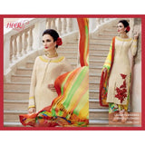 H5410 Beige HEER KIMORA WEDDING WEAR - Asian Party Wear