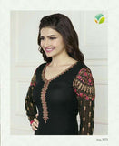 K3572 BLACK KASEESH PRACHI-16 GEORGETTE SALWAR KAMEEZ - Asian Party Wear