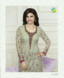 K3574 LIGHT GREEN KASEESH PRACHI-16 GEORGETTE SALWAR KAMEEZ - Asian Party Wear