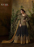 8102 BLACK KARMA TRENDS ANARKALI DRESS - Asian Party Wear