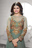 K3937 GREY KASEESH PRACHI-19 DESIGNER ANARKALI SUIT - Asian Party Wear