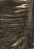 Gold Shimmer Party Dress - Asian Party Wear