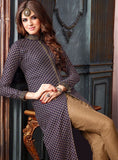 3202 DARK BLUE AND BROWN MAISHA LAVISH 2 PARTY WEAR SUIT - Asian Party Wear