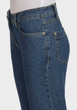 Ladies Designer Straight Cut 5-Pocket Denim Jeans - Asian Party Wear